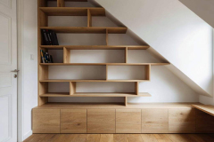 u1684147338_A_custom_built_shelf_against_a_wall_with_a_sloping__454107dc-5f52-41ee-adc2-550b3336ecfe