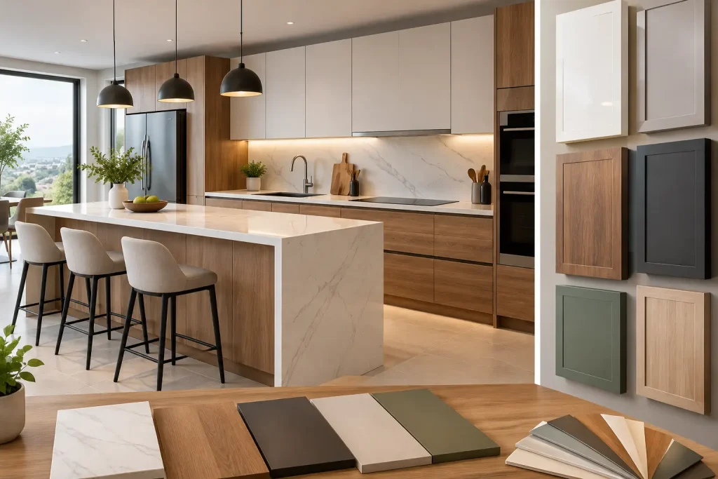 Mejor acabado para gabinetes de cocina